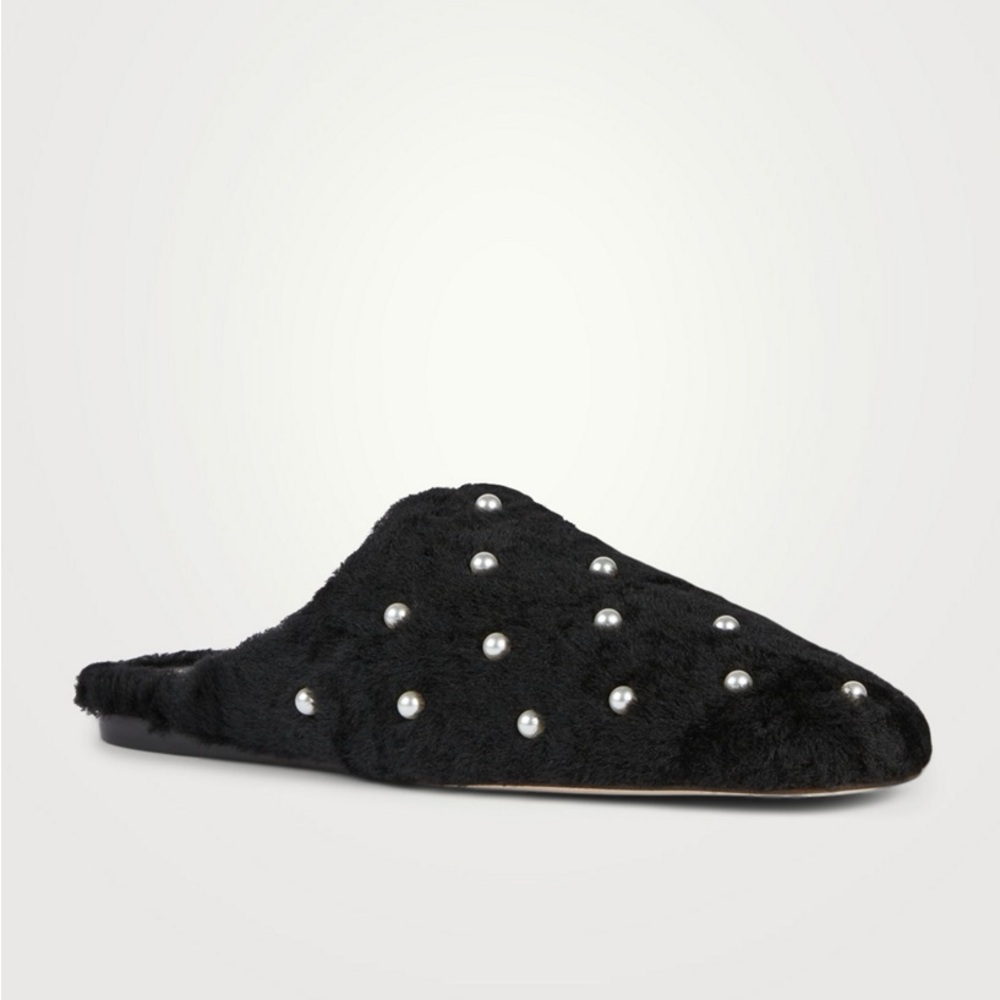 Stuart Weitzman Jude Chill Pearls mule $450 size 6.5